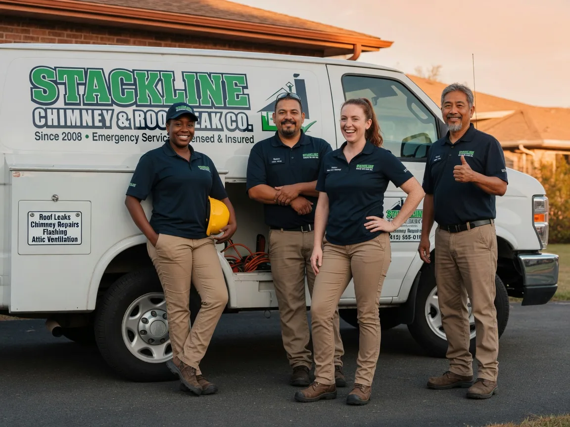 Chimney flashing repair company in Orma, WV